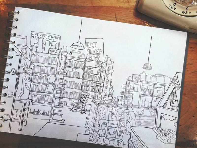 800x599 Local Bookshops Gear Up For Indie Bookstore Day April 30 Penbay - Bookshop Sketch