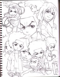 236x300 252 Best Boondocks Images In 2018 The Boondocks - Boondocks Sketch