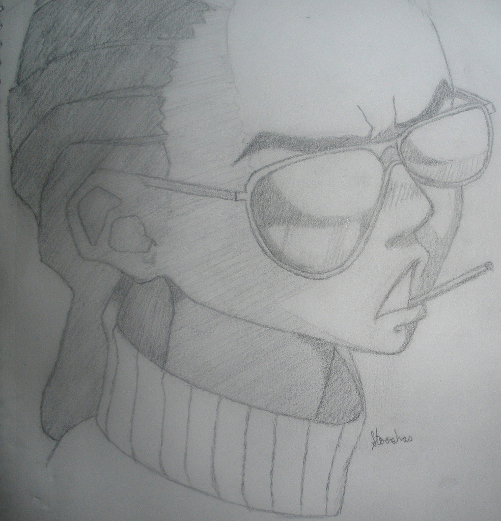 984x1024 Riley Freeman (The Boondocks) A Quick Sketch Of Another - Boondocks Sketch