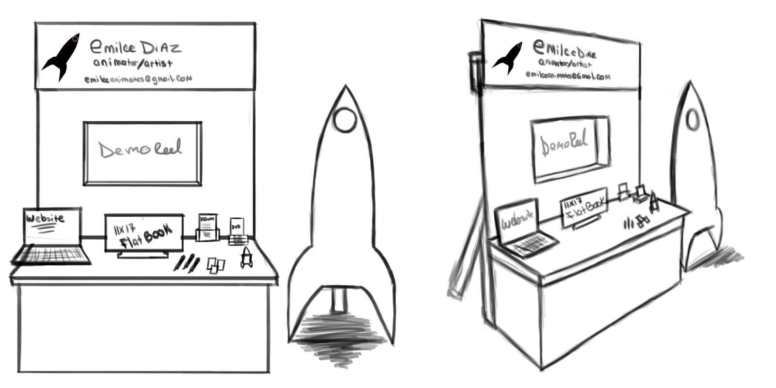 1600x800 Emilce Diaz Booth Sketch - Booth Sketch