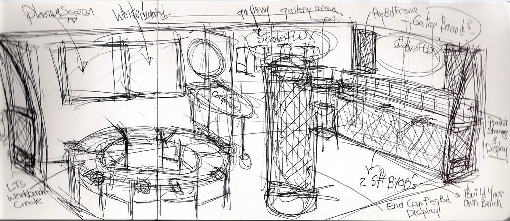 1024x444 Cha Booth Sketch From Tom Aaron Kramer - Booth Sketch
