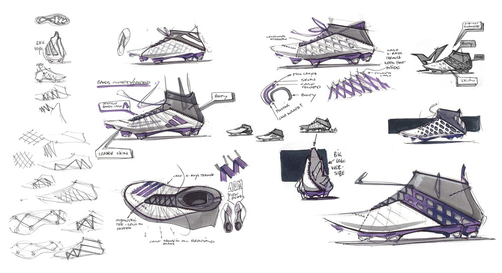 1000x545 Messi15 Designer Sketches - Boots Sketch
