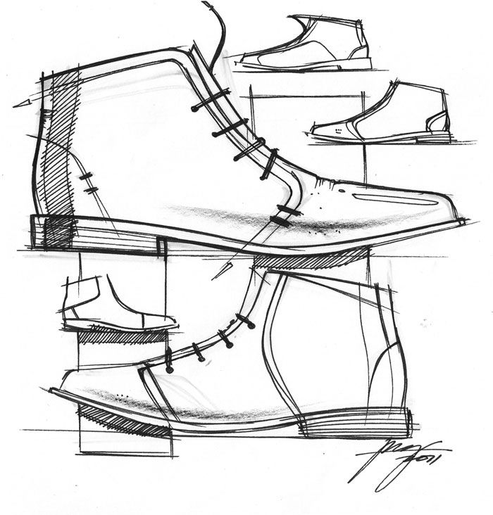 700x732 Men Ankle Boots Sketch Repinned By Www.silver And - Boots Sketch