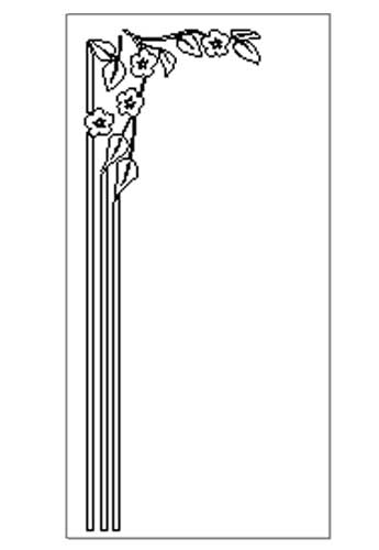 345x500 Graphic Sketches - Border Design Sketch