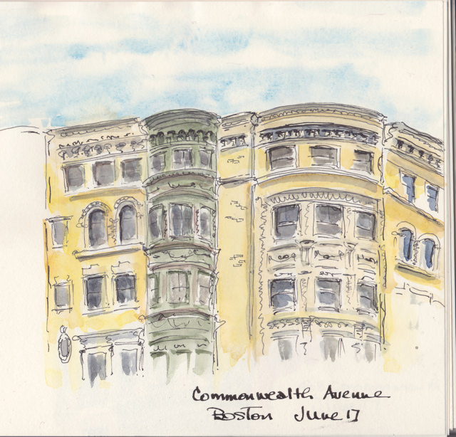 640x614 Boston Sketches - Boston Sketch