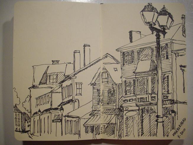653x490 Color Sweet Tooth Boston And Marblehead Sketches - Boston Sketch