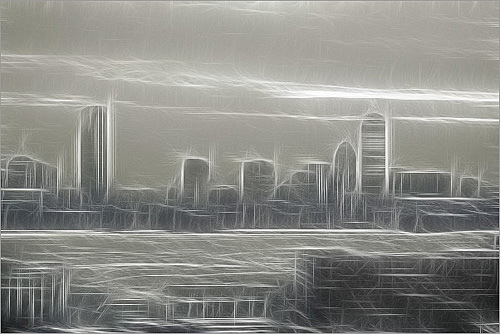500x334 Images And Places, Pictures And Info Boston Skyline Drawing - Boston Skyline Sketch