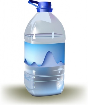 308x368 Mineral Water Bottle Free Vector Download (3,545 Free Vector) For - Bottled Water Sketch