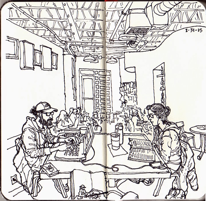 719x700 Ludstuff! Sketchbook Surprise In Boulder! - Boulder Sketch