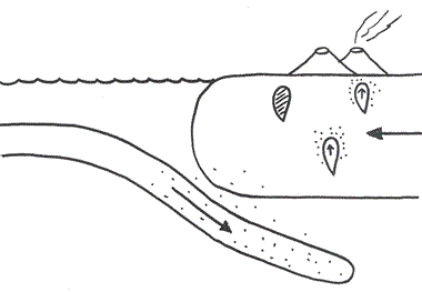 380x263 Teaching Plate Tectonics With Easy To Draw Illustrations - Boundary Sketch