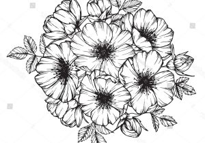 300x210 Bouquet Of Flowers Drawing Bunch Of Flowers Drawing Bouquet Of - Bouquet Of Flowers Sketch