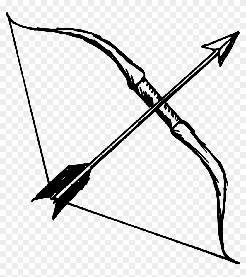 840x948 Image Of Bow And Arrow - Bow Arrow Sketch