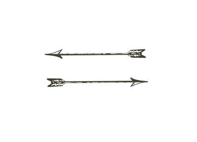 400x289 Whatever. Discovered By Fatima Garcia On We Heart It - Bow Arrow Sketch