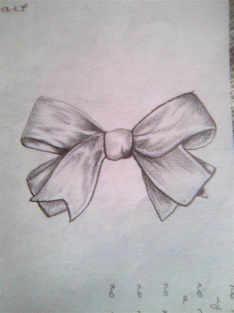 474x632 Ribbon Bow Sketch. Bow Sketch By Nightsqueen On Hasshe - Bow Ribbon Sketch