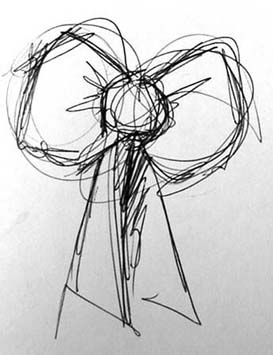 273x355 Wetcanvas Artschool Online Drawing Sketching - Bow Sketch