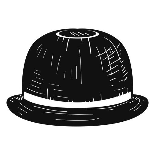 512x512 Bowler Hat Sketch Icon - Bowler Hat Sketch