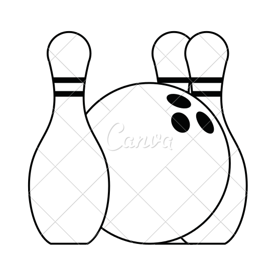 Bowling Pin Sketch
