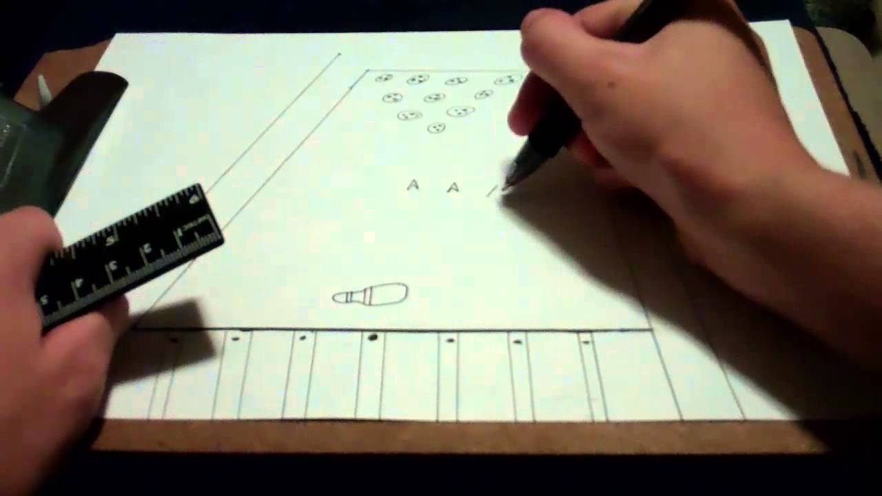 1280x720 Speed Draw! Bowling Sketch - Bowling Sketch