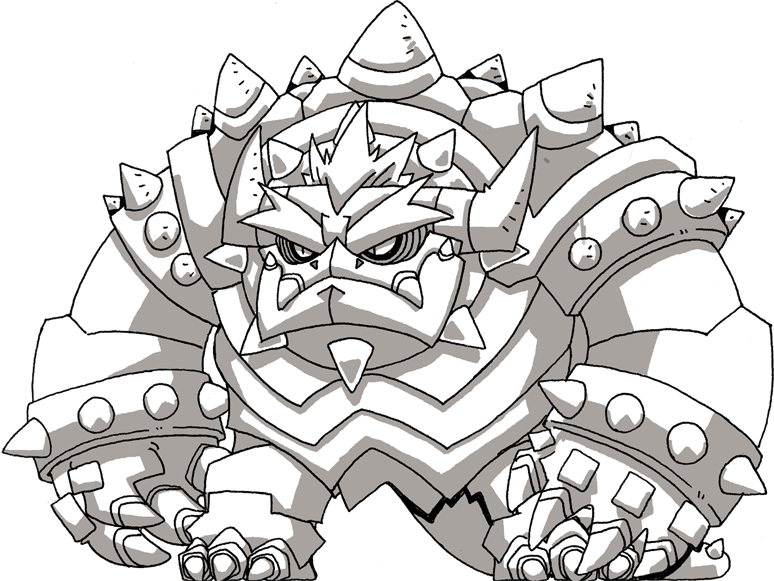 774x581 Bowser Sketch By Hologramzx - Bowser Sketch