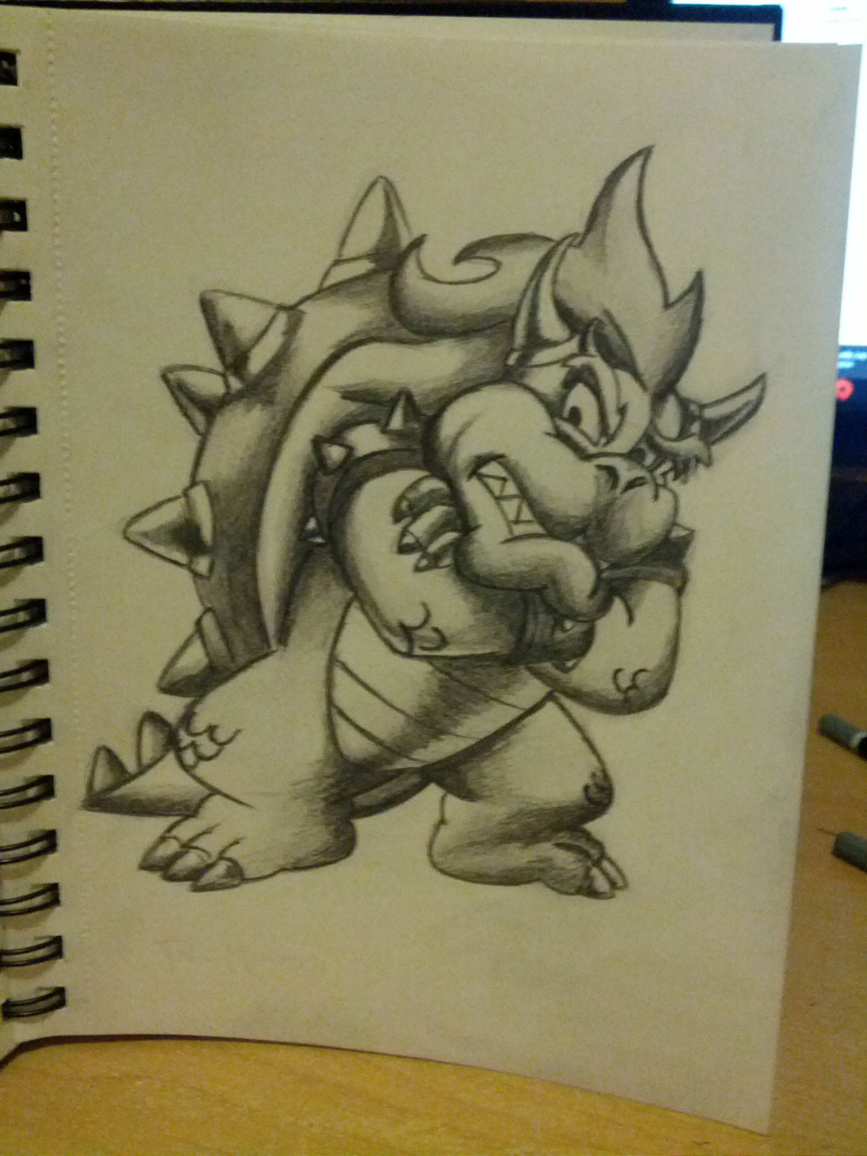 1749x2332 Bowser Sketch - Bowser Sketch