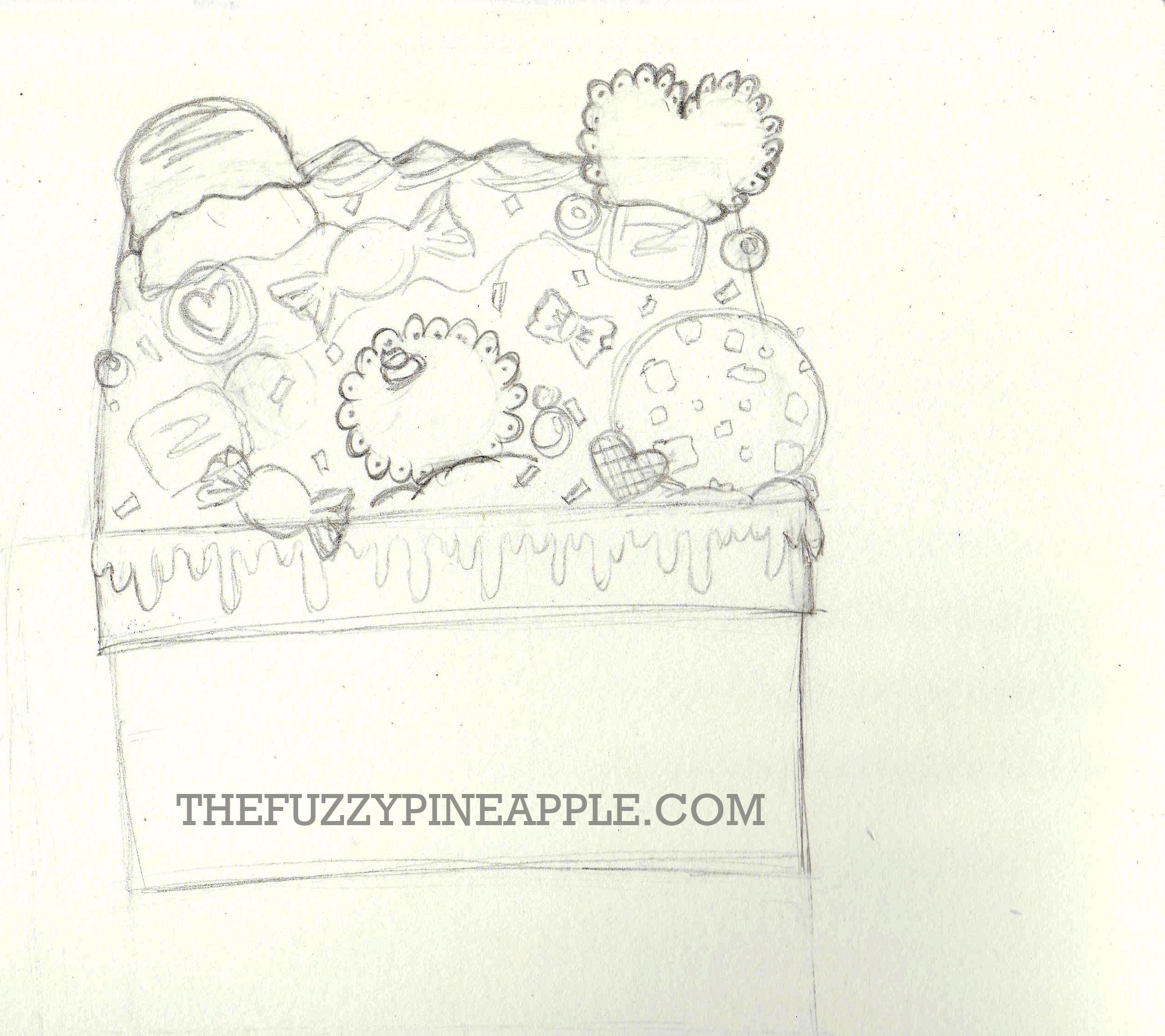 2540x2260 Decoden Box Sketch By The Fuzzy Pineapple Customize It By The - Boxes Sketch