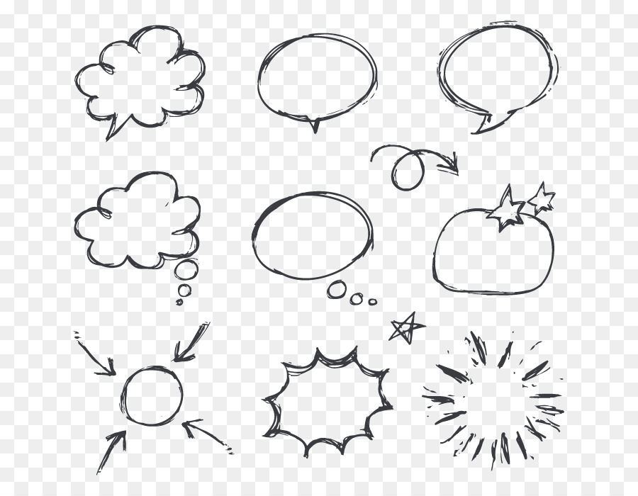 900x700 Drawing Speech Balloon Sketch - Boxes Sketch