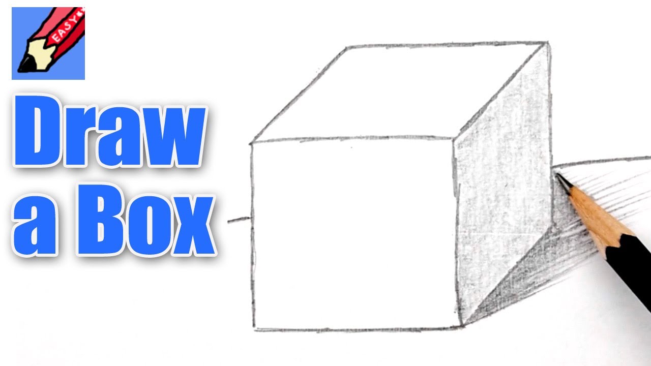 1280x720 How To Draw A Box Real Easy - Boxes Sketch
