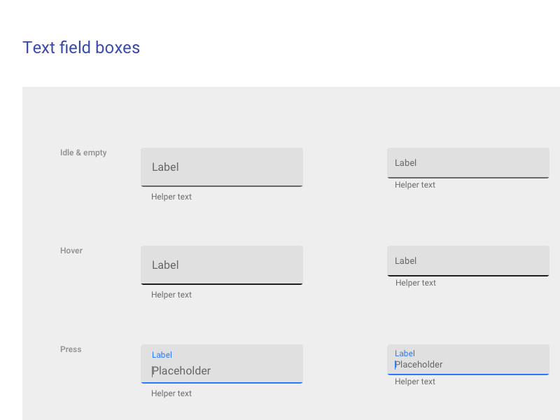 800x600 Material Design Textfield Boxes Sketch Freebie - Boxes Sketch
