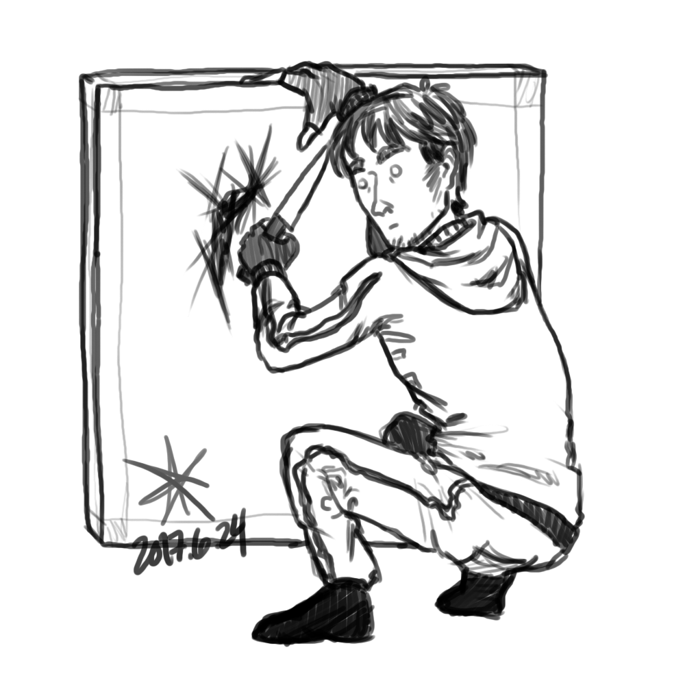 1000x1000 Visual Obscura Sketch - Boxes Sketch