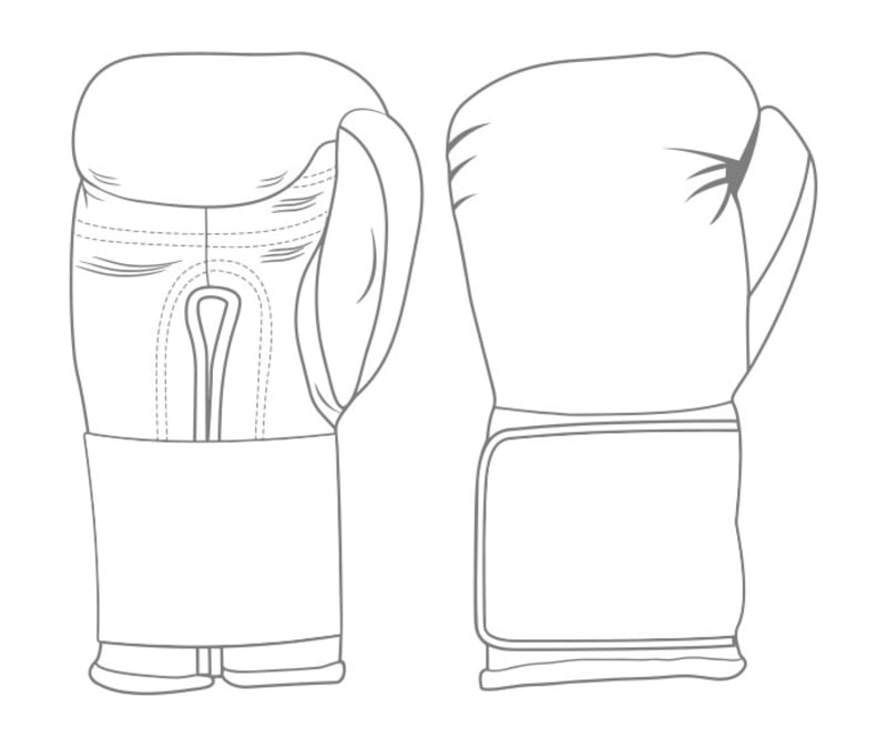 800x674 Customised Boxing Gloves Custom Equipment Boxxerworld - Boxing Gloves Sketch
