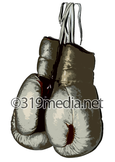 400x560 Vintage Boxing Gloves 319 Media - Boxing Gloves Sketch