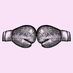 240x240 Boxing Glove Drawing Photos, Royalty Free Images, Graphics - Boxing Gloves Sketch