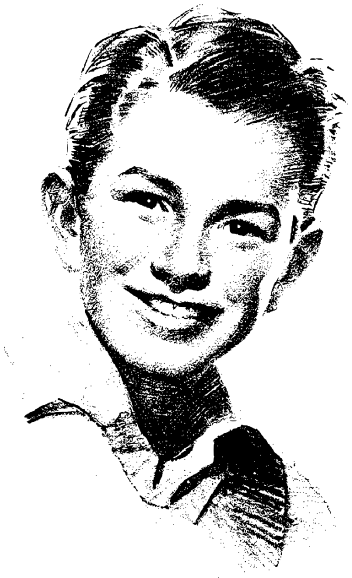 352x578 Boy Face Sketch - Boy Face Sketch