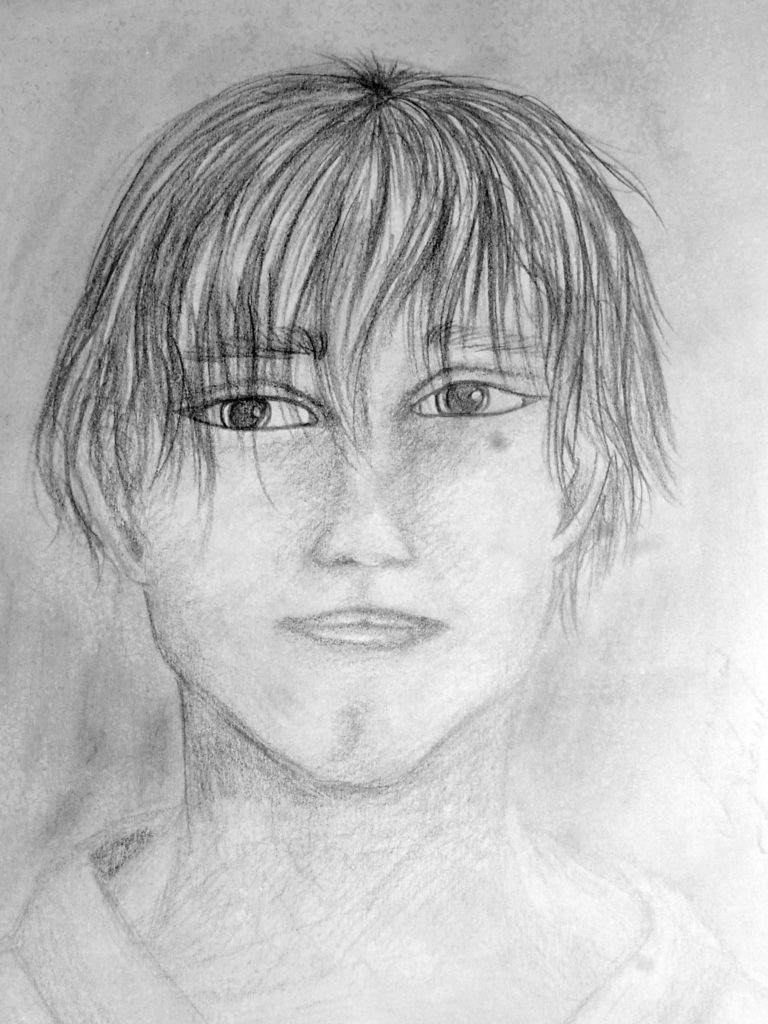 768x1024 Cute Face Sketch Cute Realistic Boy Face Sketchapokalipsss On - Boy Face Sketch