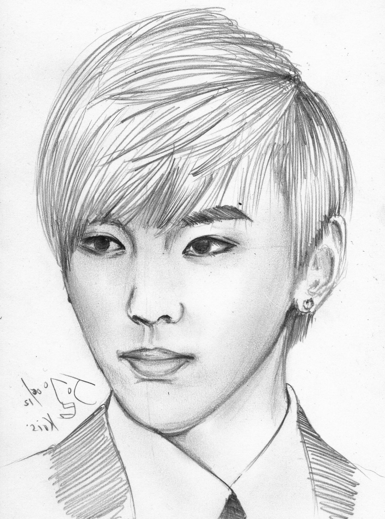 1281x1729 Pencil Drawing Images Boy Pictures Pencil Drawing Boy Hair - Boy Hair Sketch