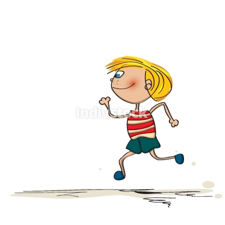450x450 Indivstock Royalty Free Images, Photos And Vectors - Boy Running Sketch