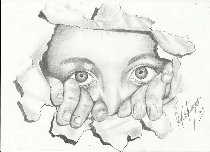 670x487 How To Draw A Boy 14 Steps (With Pictures) - Boy Sketch