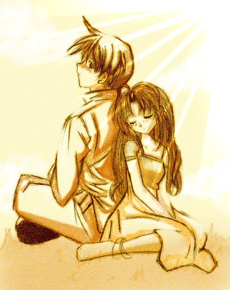 471x593 Boyfriend And Girlfriend By Saka - Boyfriend And Girlfriend Sketch