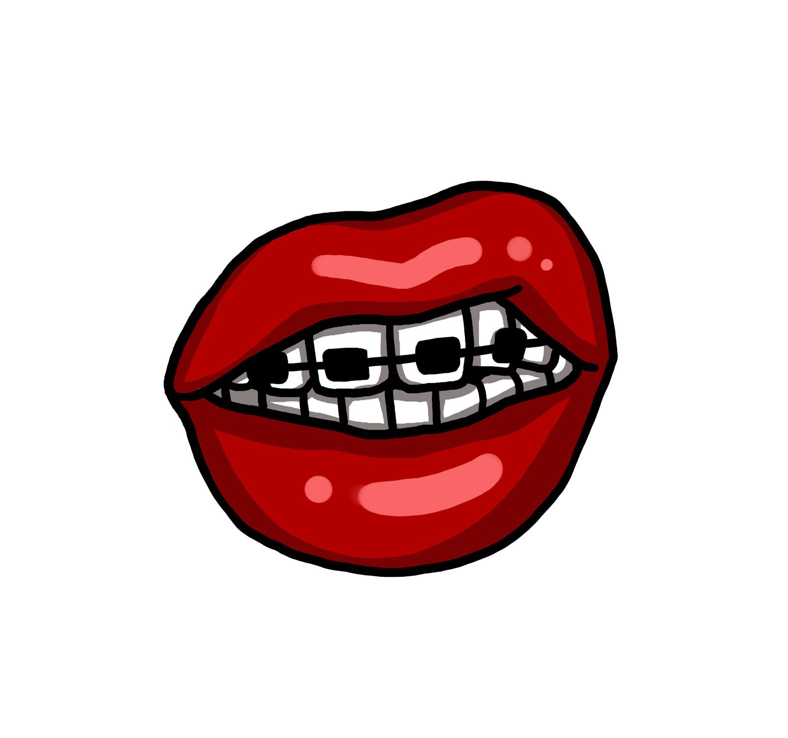 1600x1499 Red - Braces Sketch