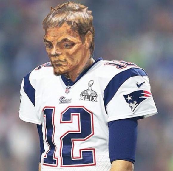 580x574 Shoop It The Tom Brady Courtroom Sketch Edition - Brady Sketch