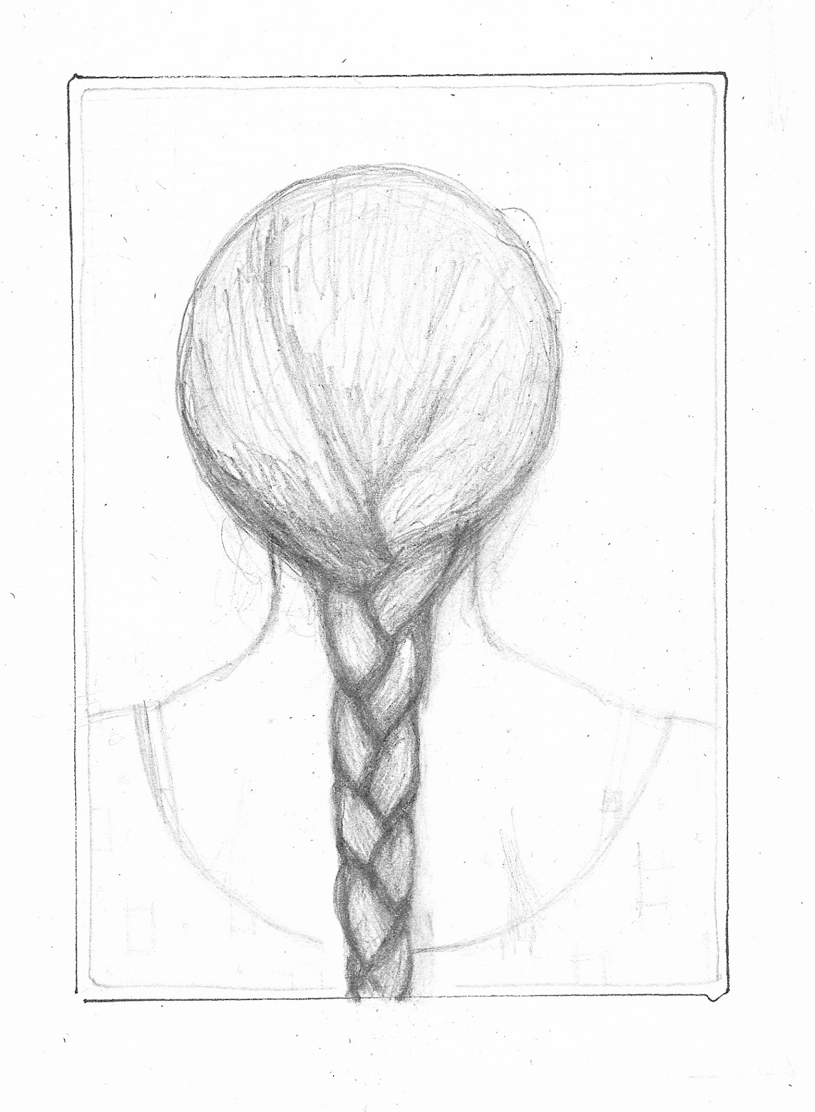 1172x1600 Lacrime Di Rospo Braiding Wood, Paper And Hair. - Braid Sketch