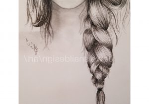 300x210 Beautiful And Simple Sketches Simple And Beautiful Pencil Sketches - Braid Sketch