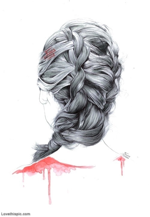 500x720 Sketch Of Hair Braids Pictures, Photos, And Images For Facebook - Braid Sketch