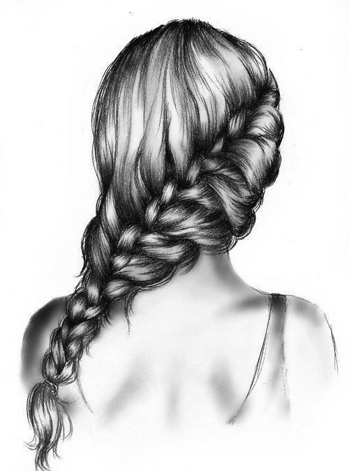 500x675 Braid Sketch Discovered By Sandritabu On We Heart It - Braid Sketch