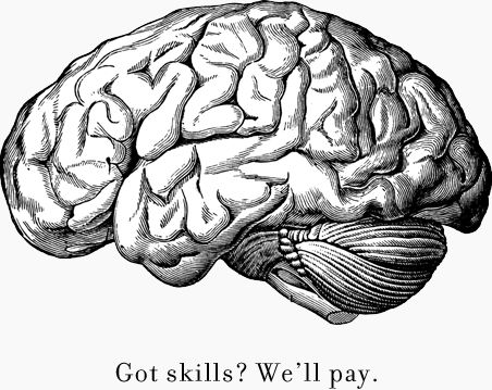 452x359 Brain Clipart Sketch Free Collection Download And Share Brain - Brain Sketch Simple