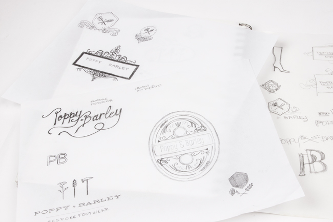 650x433 Creating A Brand For Start Ups Pt 1. Magazine Poppy Barley - Brand Sketch