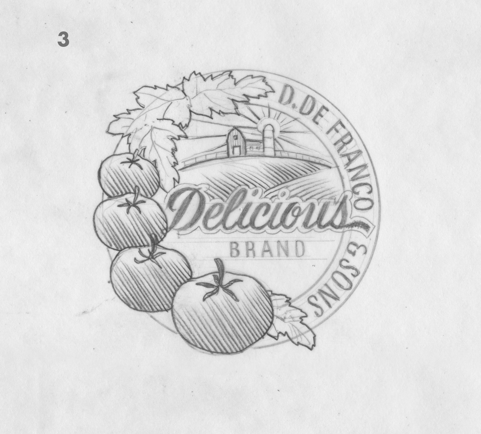 1622x1464 Delicious Brand - Brand Sketch