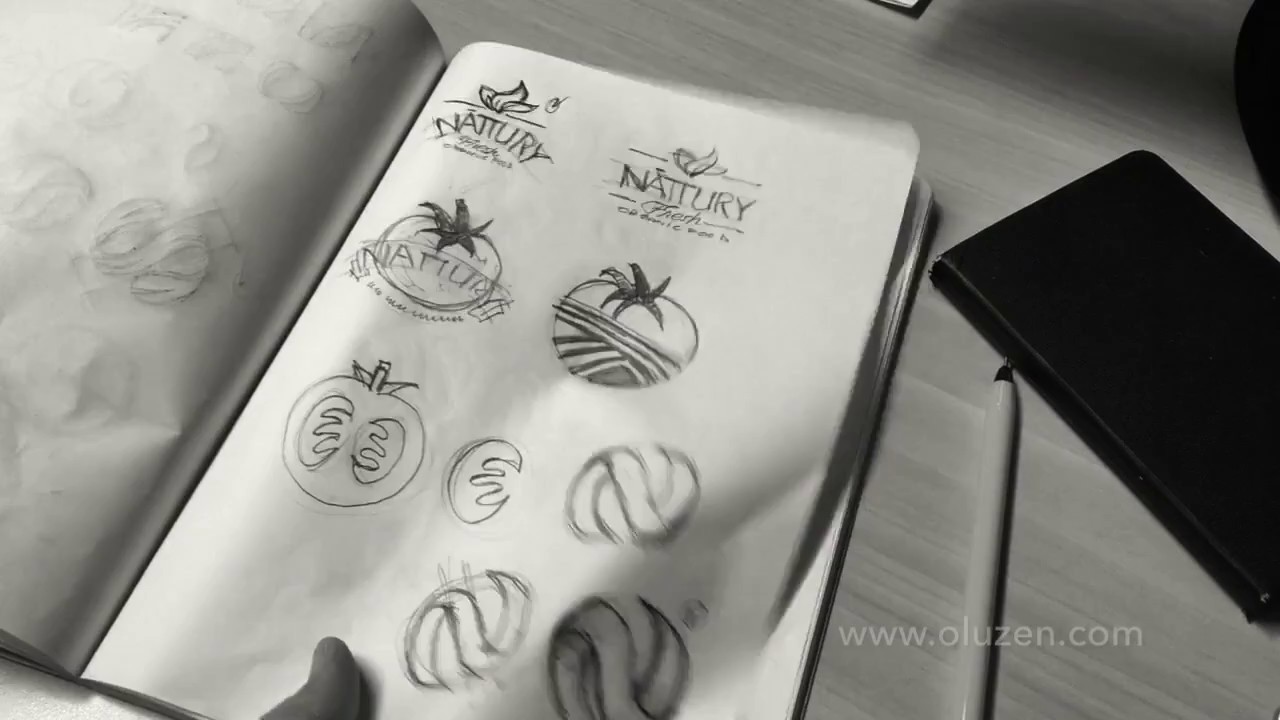 1280x720 Oluzen Sketch Brand Logo Branding Santo Domingo Republica - Brand Sketch