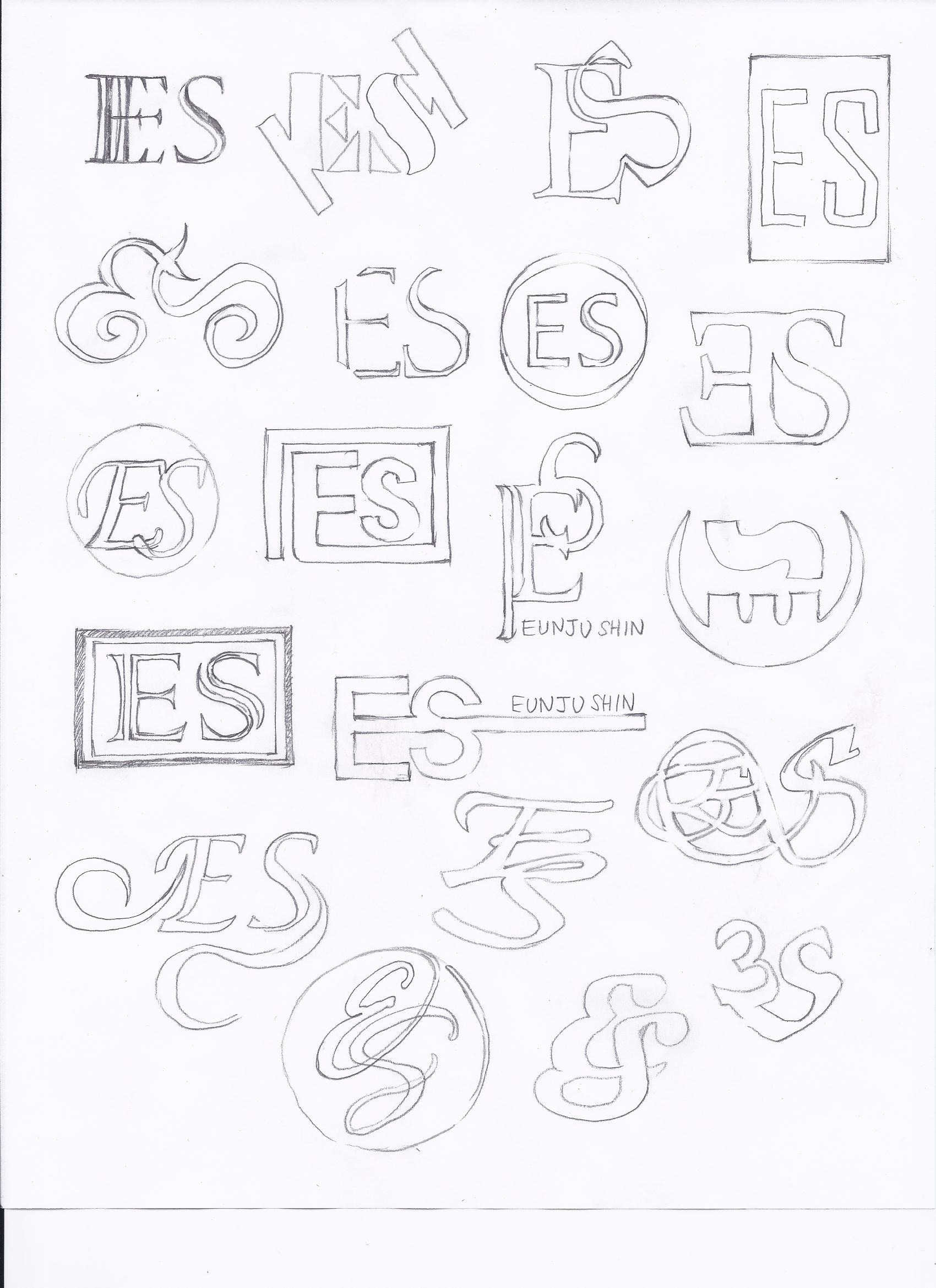 1700x2338 Process Sketches [Eunju Shin] Personal Brand Sophia Lim - Brand Sketch