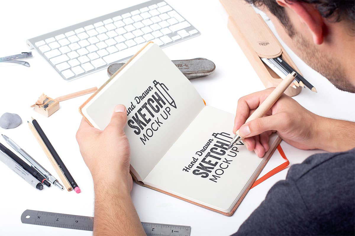 1200x800 Sketch Brand Identity Portray - Brand Sketch